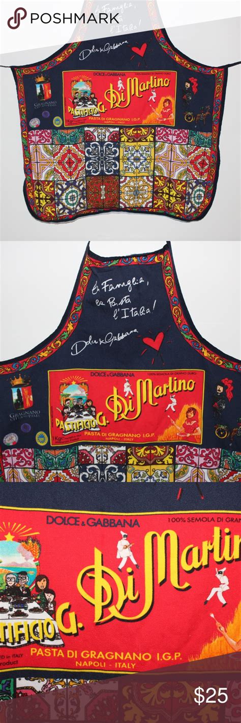 dolce and gabbana apron